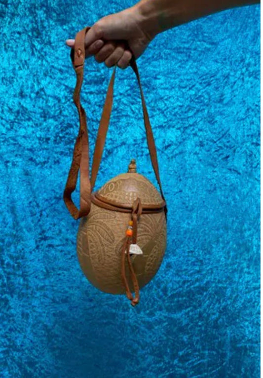 Vintage Coconut Bag from Tobago