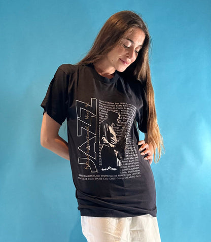 Nice 91 Jazz Black T-shirt.