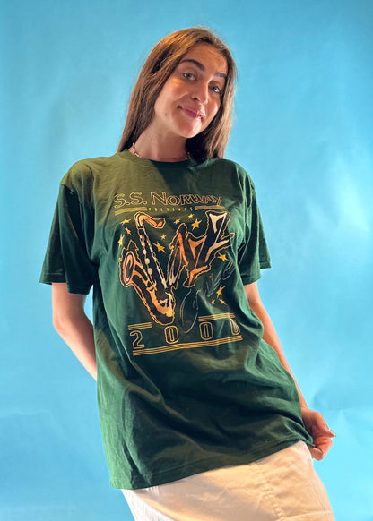 SS Norway Green Jazz 2000 t-shirt.